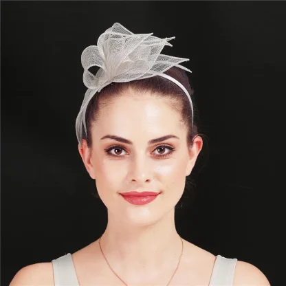 Radiant Feather Halo Fascinator