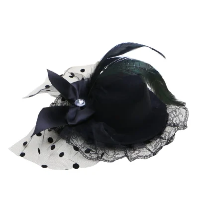 Fancy Mini Hat Fascinator - Image 4