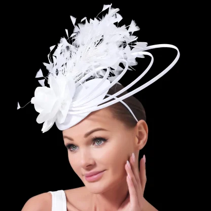 Flower Headwear Fascinator - Image 5
