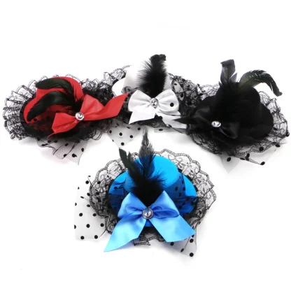 Fancy Mini Hat Fascinator - Image 7