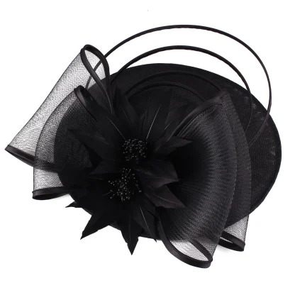 Stylish Big Hat Fascinator - Image 5