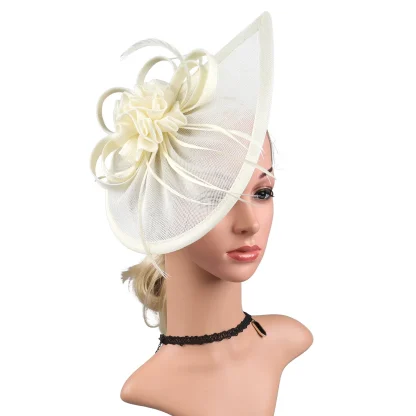 Teardrop Derby Hat Fascinator - Image 5
