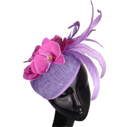 Sinamay Big Brim Fascinator