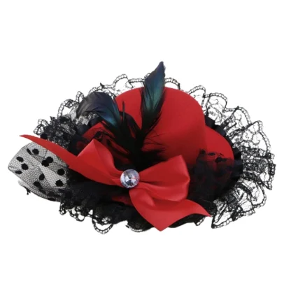 Fancy Mini Hat Fascinator - Image 2